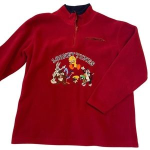 Vintage Looney Tunes Fleece Sweatshirt
